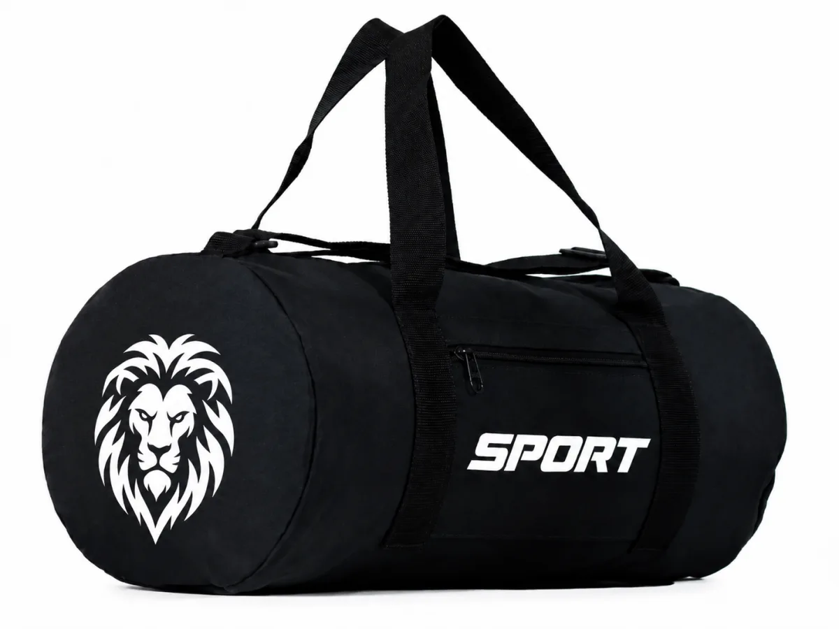 Mochila Bolsa Academia Treino Grande Masculina Feminina Desenho:Leão