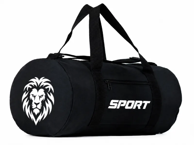 Mochila Bolsa Academia Treino Grande Masculina Feminina Desenho:Leão