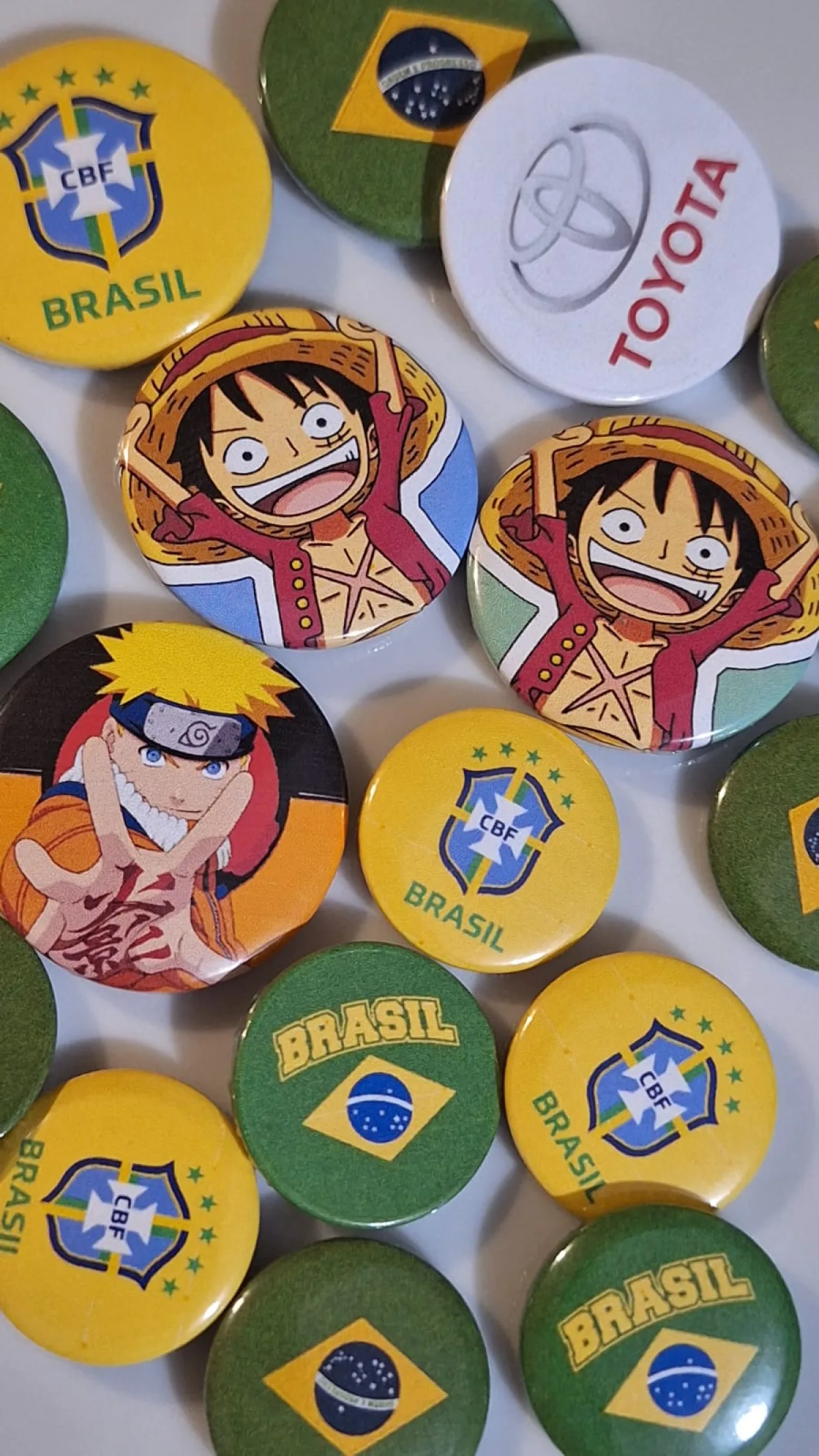 Botton Broche Personalizado 38mm Logo Empresa Time