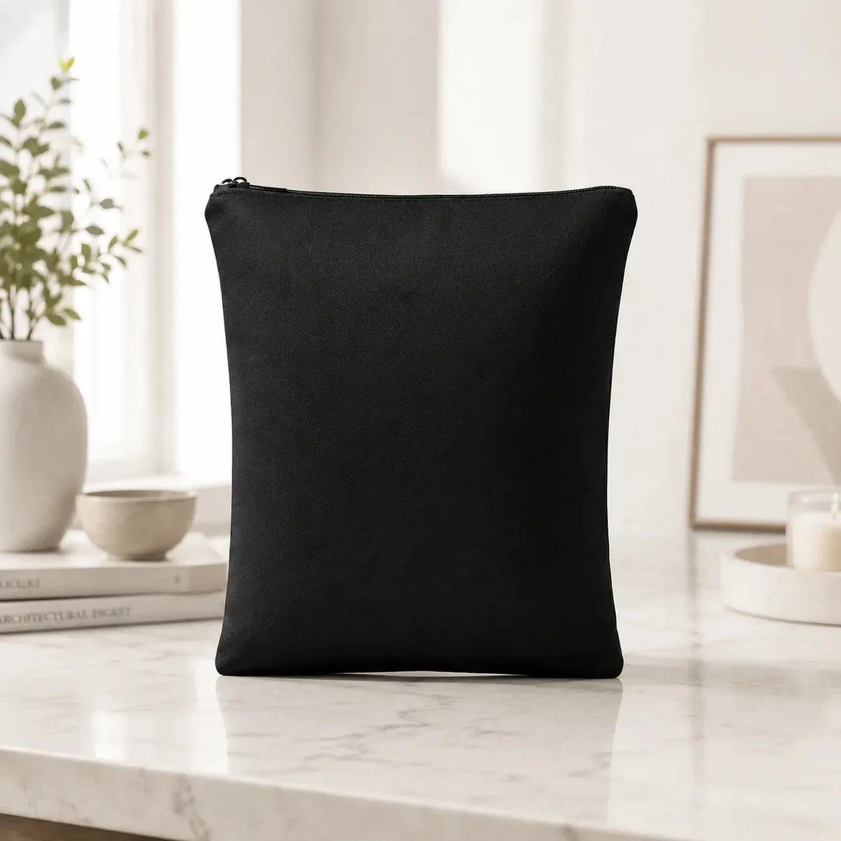 Bolsa Personalizada Nome Necessaire Diversas Profissões Preto Nutricionista