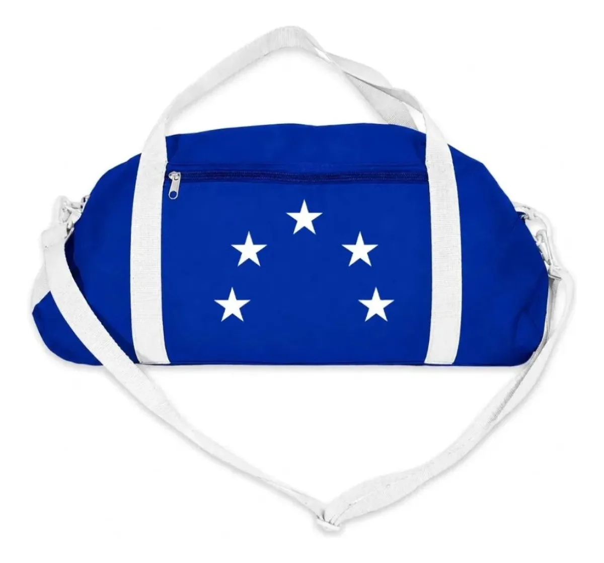 Mochila Bolsa Academia Unisex Copa Do Mundo Grande Azul Azul